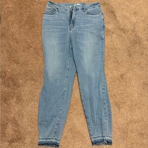 Good American Light Wash Skinny Size 15